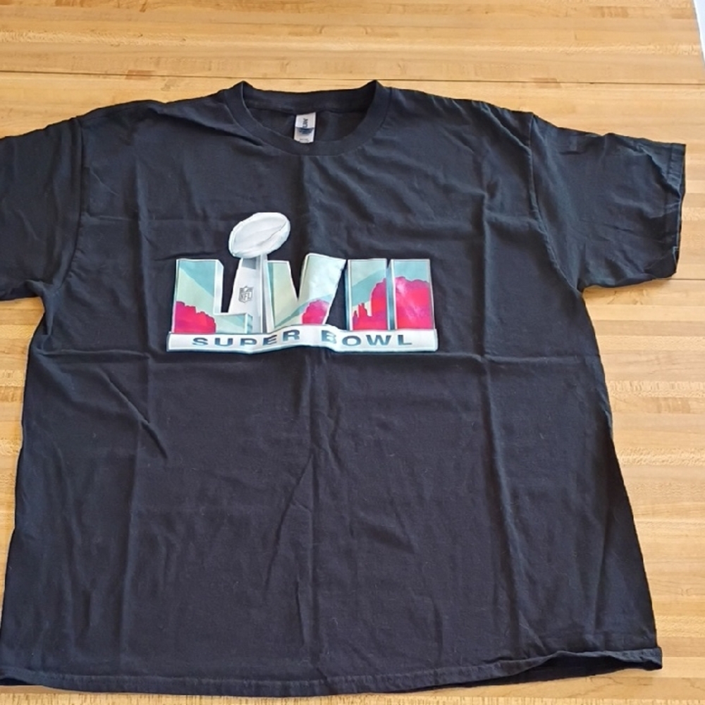 Black Super Bowl Graphic T-Shirt XL